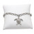 14K White Gold Diamond Turtle Charm Bracelet By Shin Brothers Jewelers *
