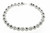 14K White Gold Black and White Diamond Flower Bracelet 22000810 By Shin Brothers*