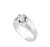 18K White Gold Men's Solitaire Diamond Ring 11006068 | Shin Brothers*