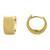 14K Yellow Gold High Polished Huggies Earrings 40002771 | Shin Brothers* 