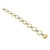 14K Two Tone Gold 1.20ctw Diamond Open Link Bracelet 21000803 | Shin Brothers*