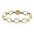 14K Two Tone Gold 1.20ctw Diamond Open Link Bracelet 21000803 | Shin Brothers*