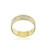 14K Two Tone Gold Diamond-Cut Wedding Band 10017599 | Shin Brothers*