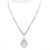 14K White Gold 1.41 ctw Diamond Drop Necklace 31000728 | Shin Brothers*