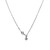 18K White Gold Diamond Star Necklace 31001107 | Shin Brothers*