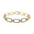 14K Yellow Gold Diamond Open Link Bracelet 21000860 | Shin Brothers*