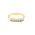 14K Yellow Gold Princess Cut Diamond Channel Set Band 11003544 | Shin Brothers*