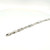14K White Gold Diamond Cut XOX Link Bracelet 20002101 | Shin Brothers*
