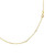 18K Yellow Gold Diamond Three Eyes Pendant Necklace 31001223 | Shin Brothers*