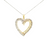 10K Yellow Gold Diamond Heart Charm 59110047 | Shin Brothers*