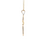 14K Yellow Gold Ribbon Cross Charm 50004009 | Shin Brothers*