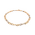 18K Two Tone Gold Fancy Link Bracelet 20002242 | Shin Brothers*