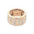 14K Two Tone Gold Men's Diamond Wedding Band 11007352 | Shin Brothers*