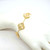 14K Yellow Gold Flower Bracelet 20002268 | Shin Brothers**
