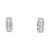 18K White Gold Diamond Hoop Earrings 41002845 | Shin Brothers**