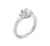 14K White Gold Lab-Grown 1.4ct Diamond Engagement Ring | Shin Brothers Jewelers Inc.