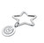 Preowned Tiffany and Co. Silver Star with S Initial Disc 85010945 | Shin Brothers