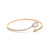 14k Yellow Gold Lab Grown Diamond 7" Bracelet 21001021 | Shin Brothers