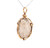 10K White Gold Coin Holder Charm with Nuestra Señora de Atocha Silver Coin | Shin Brothers Jewelers Inc.