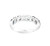 14K White Gold  Diamond Wedding Band 11007468  By Shin Brothers