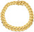 Yellow Gold Plated Silver 8.5" Miami Cuban Chain Bracelet 82011153 | Shin Brothers