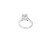 14K White Gold Lab Grown Oval Diamond 3.04 ct  Engagement Ring 11005868 | Shin Brothers** 