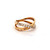 14K Infinity Yellow Gold Diamond Ring 11007495 | Shin Brothers