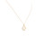 10K Yellow Gold Diamond Heart Necklace 39110019 | Shin Brothers