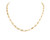 14K Yellow Gold 24" Puffed Mariner Chain | Shin Brothers Jewelers Inc.
