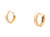 14K Yellow Gold Huggie Earrings 40003417 | Shin Brothers