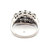 14K White Gold Fancy Diamond Band 11007500 | Shin Brothers