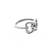 14K White Gold Diamond Heart Ring 11007516 | Shin Brothers