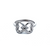 14K White Gold Diamond  Heart Ring 11007516 | Shin Brothers*