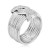 14K White Gold Diamond Layered Ring RH005A | Shin Brothers
