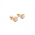 14K Yellow Gold Lab Grown IGI Diamond Stud Earrings 41410054 | Shin Brothers