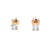 14K Yellow Gold Lab Grown Diamond Stud Earrings 41410063 | Shin Brothers