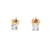 14K Yellow Gold Lab Grown Diamond Stud Earrings 41410061 | Shin Brothers