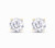 14K Yellow Gold Lab Created Diamond 1.22 ct. Stud Earrings 41002853 | Shin Brothers**