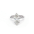 14k White Gold Marquise Diamond Engagement Ring 11410066 | Shin Brothers*