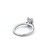 14K White Gold Lab Cushion Cut Diamond Engagement Ring 11410069 | Shin Brothers**