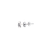 14K White Gold Diamond-Cut Clover Stud Earrings 40003434 | Shin Brothers