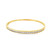 18K Yellow Gold 7" Diamond Bangle 21001046 | Shin Brothers**