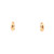 14K Yellow Gold Plain Huggies Earrings 40003453 | Shin Brothers**