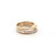14K Two Tone Gold Fancy Diamond Band 11007550 | Shin Brothers*