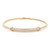 14K Yellow Gold Diamond Bangle 21001048| Shin Brothers* 