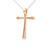 18K Yellow Gold Diamond Cross Pendant 51002313 | Shin Brothers