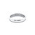 14K 2 Rows White Gold Diamond Band 11007555 