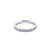 14K White Gold  Beaded Diamond Stackable Ring  11007553 Shin Brothers* 