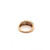 14K Yellow Gold Diamond Oval Contour Ring 11007567 | Shin Brothers