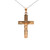 14K Yellow Gold Crucifix Pendant 50004442 | Shin Brothers
